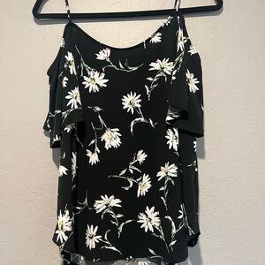 Kaileigh Black Floral Blouse